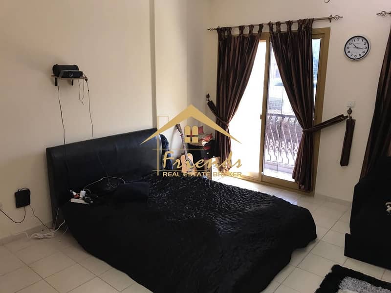Good offer!Studio with balcony in Spain Cluster for rent AED 21