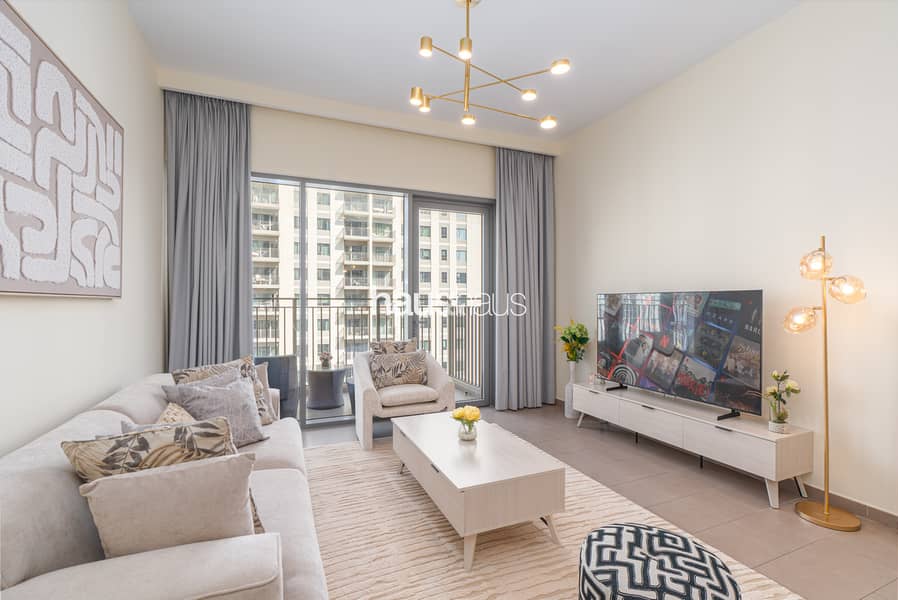 Pool View | Newly Furnished | Dubai Hills Living