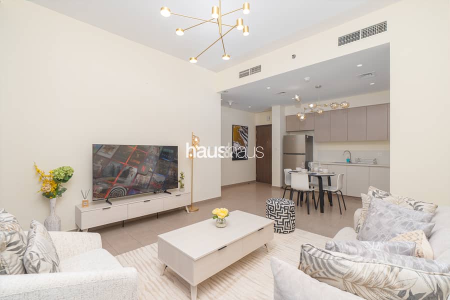 Pool View | Newly Furnished | Dubai Hills Living - Image 8