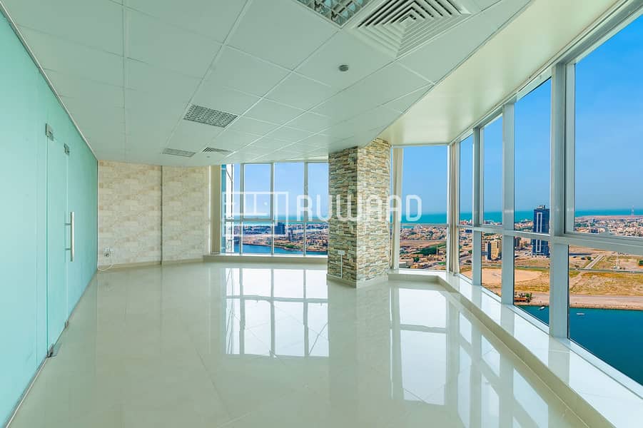 Free Maintenance | Partition Office for Rent Julphar Towers