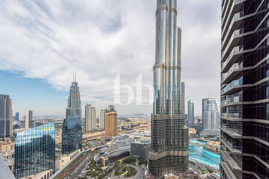 Full Burj Khalifa View | 3YR PHPP | Luxurious