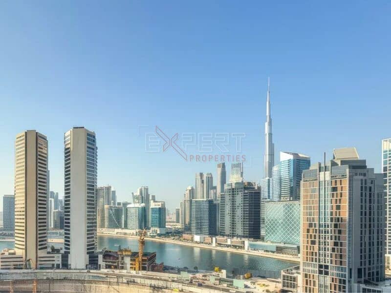 1BHK Apartment |Breathtaking Canal & Burj Views | Fully Furnished