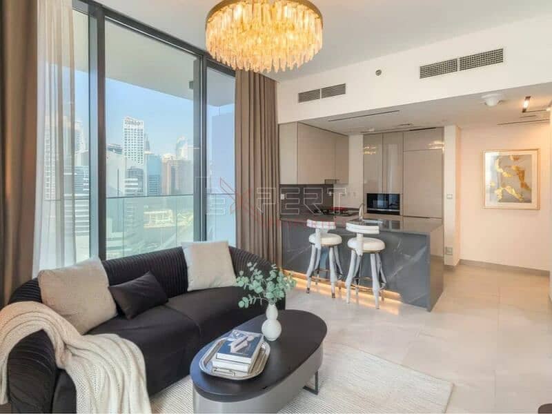 1BHK Apartment |Breathtaking Canal & Burj Views | Fully Furnished
