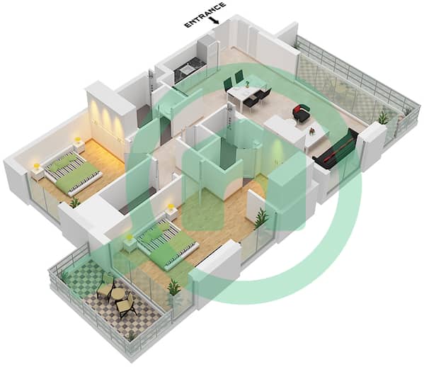 Type A-M Unit 05 Podium Floor,Floor 01 Unit 08 Floor 2-18 Type A-M Unit 05 Podium Floor,Floor 01 Unit 08 Floor 2-18