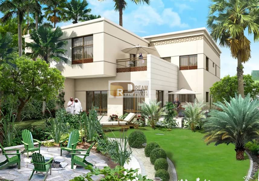 9 Villa price 999 thousand  in Sharjah and monthly payments 1% and the possibility of bank financing