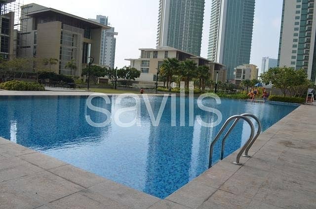 Spacious two bedroom apartment on high floor for only 90k