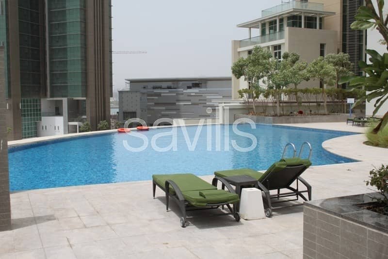 2 Spacious two bedroom apartment on high floor for only 90k
