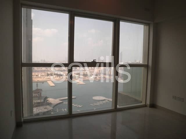 3 Spacious two bedroom apartment on high floor for only 90k
