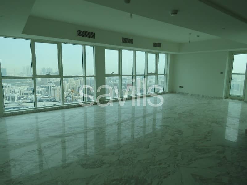 Stunning five bedroom penthouse sea view