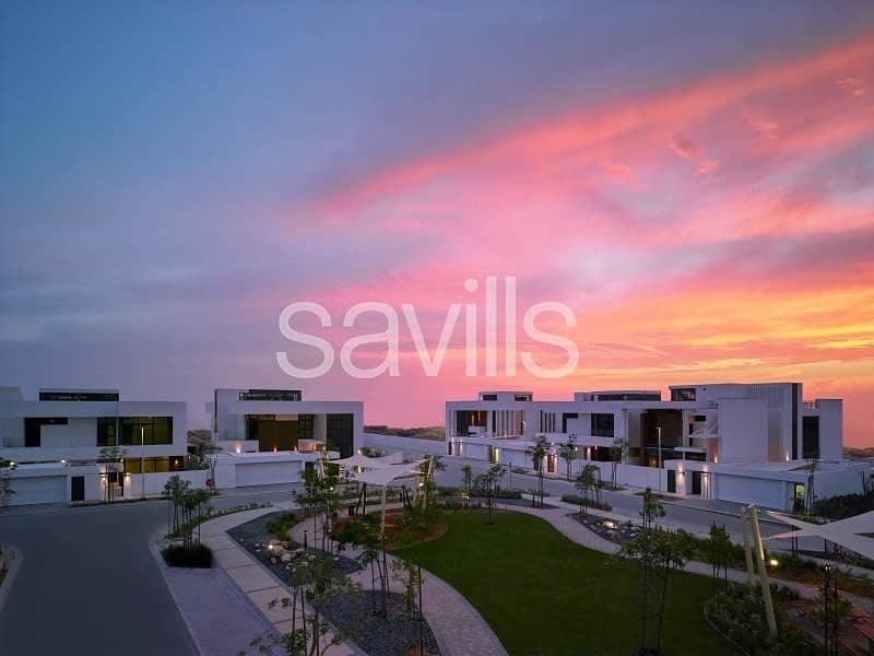 Luxury five bedrooms standalone villa at West yas