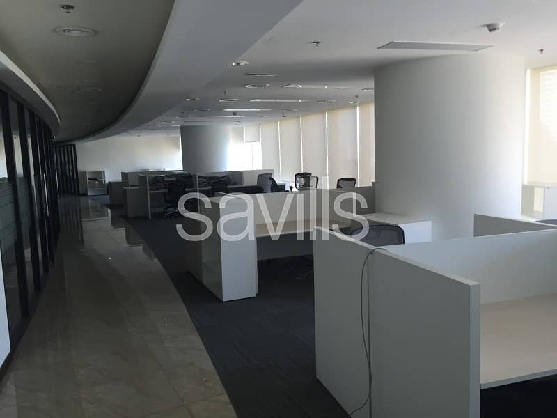 Fully fitted office in Sky Tower for Lease in High Floor Fully fitted office in Sky Tower for Lease in High Floor
