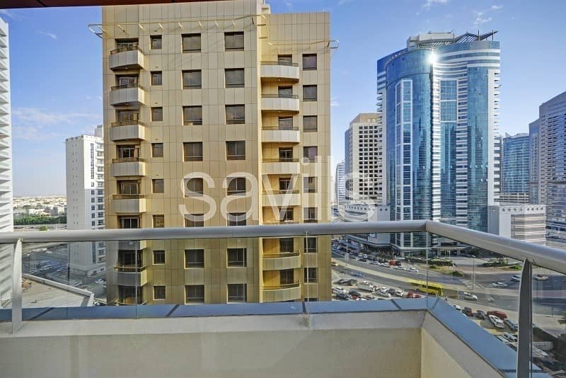1br with Balcony | Close to Metro | 4 Chqs