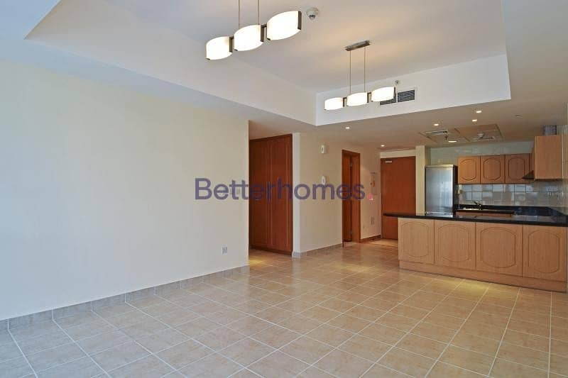 Spacious 1 BR | Partial Marina View | Mid Floor