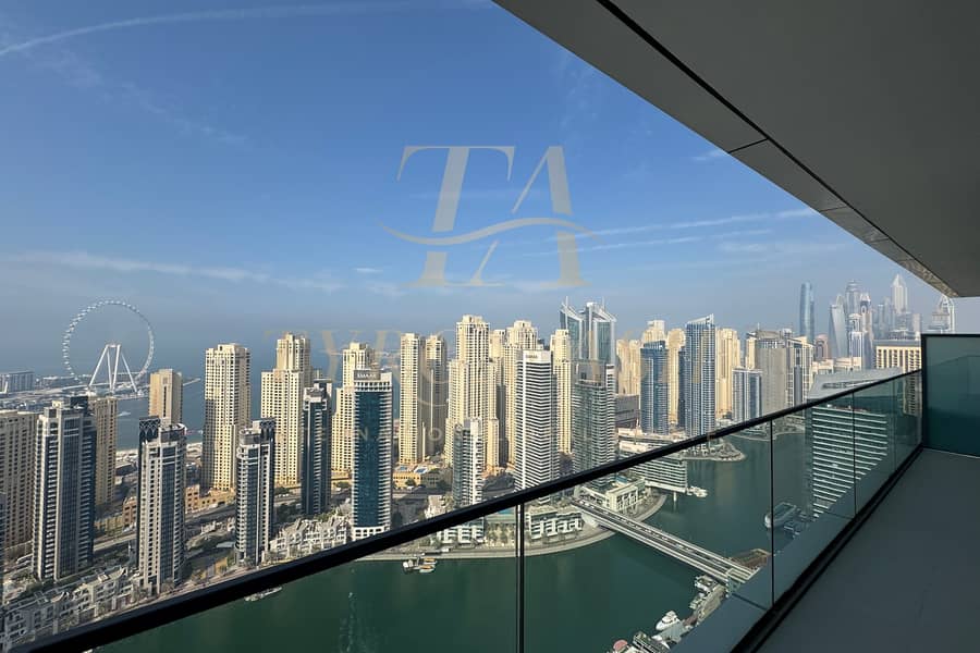 HIGH FLOOR | AIN DUBAI & JBR SKYLINE VIEW | CHILLER FREE