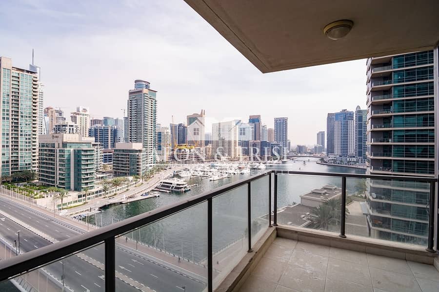 Vacant! Upgraded 2 Beds in Marina Quays! Best view