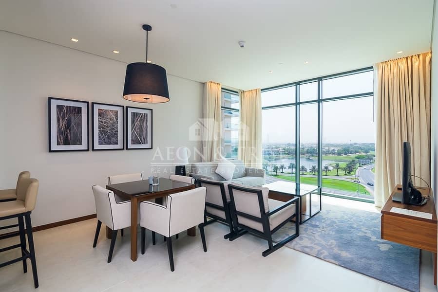 Golf View Fully Furnished Serviced 1 Bedroom