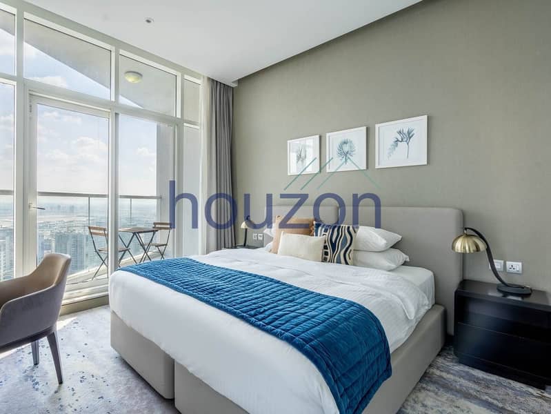 Luxury Studio | Fully Furnished | Two Balconies