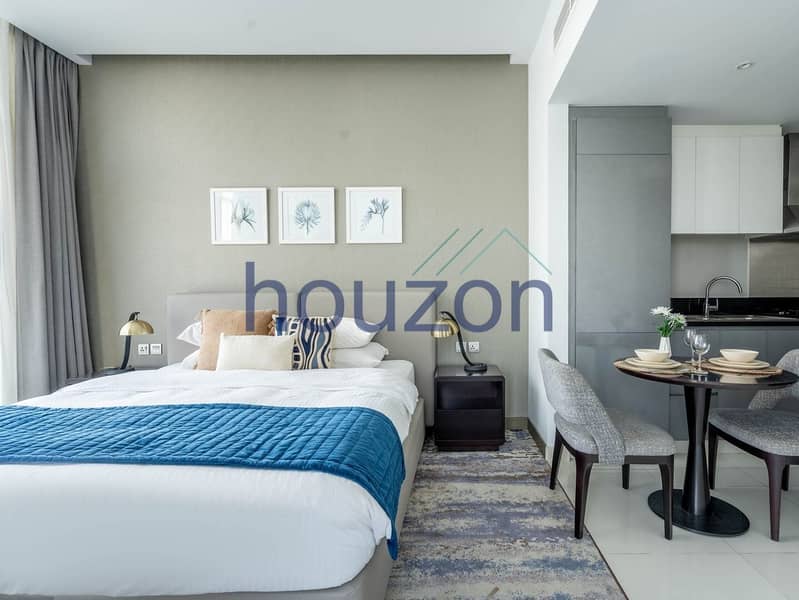 Luxury Studio | Fully Furnished | Two Balconies