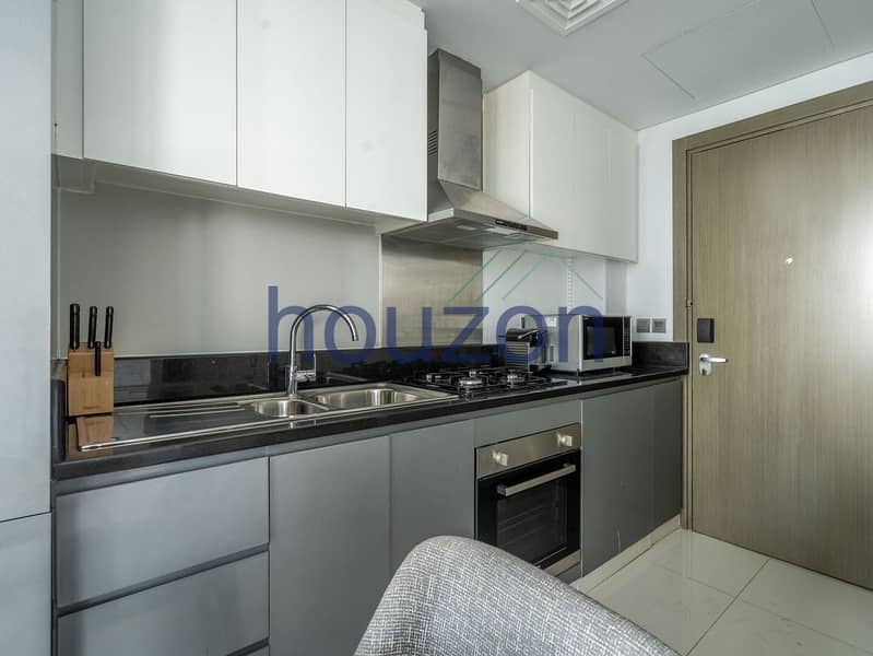 Luxury Studio | Fully Furnished | Two Balconies