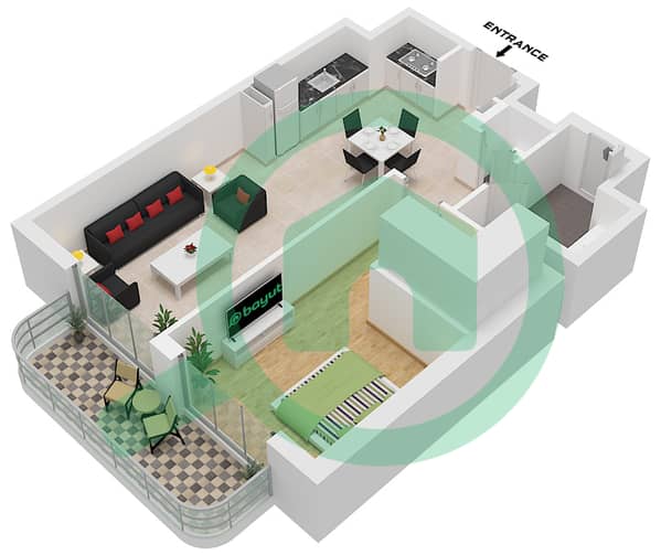 Type C Unit 02 Floor 02-22 Type C Unit 02 Floor 02-22