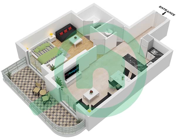 Type A Unit 04 Floor 2