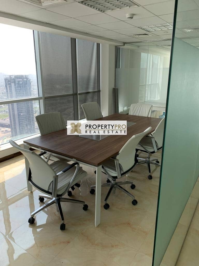 Furnished I Spacious Office with Nice View I High Floor