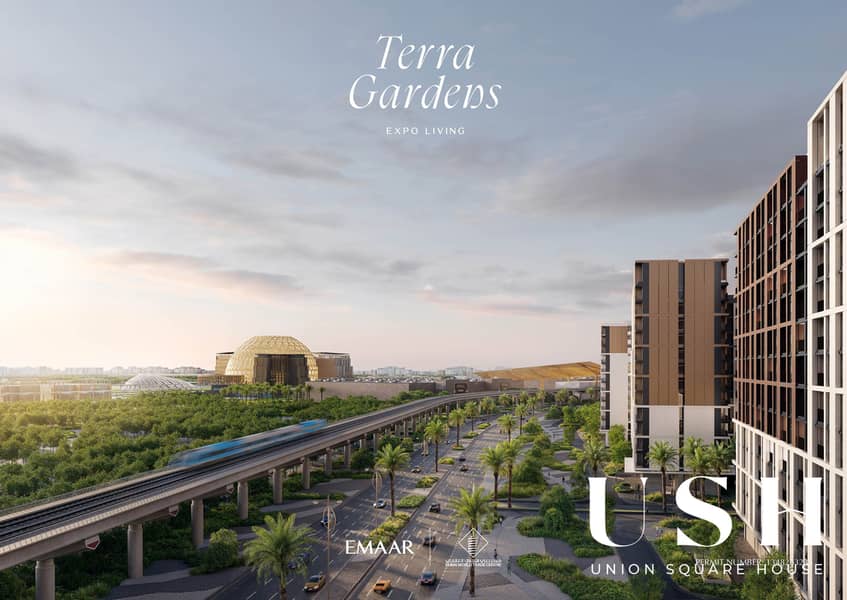 Modern 1-Bedroom Apartment For Sale In Terra Gardens Building 1, Expo City Dubai