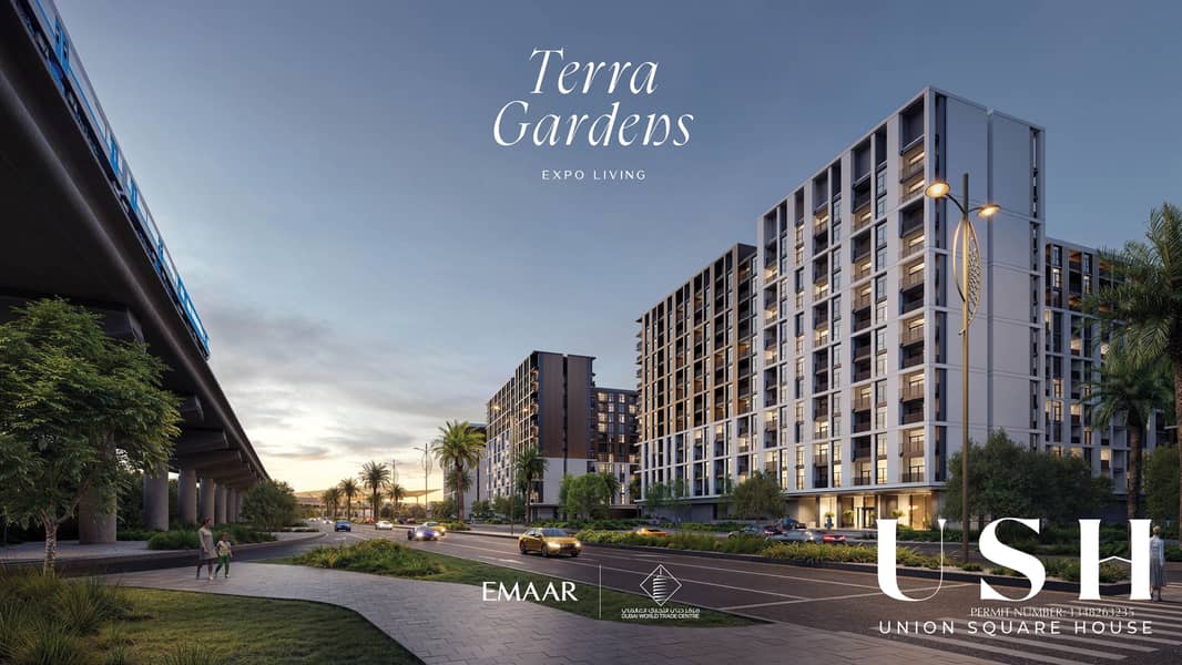 Modern 1-Bedroom Apartment For Sale In Terra Gardens Building 1, Expo City Dubai