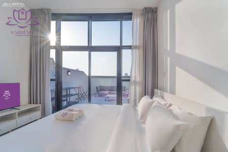 Studio for Rent in Jumeirah Village Circle (JVC), Dubai - Bed 1 2. jpg