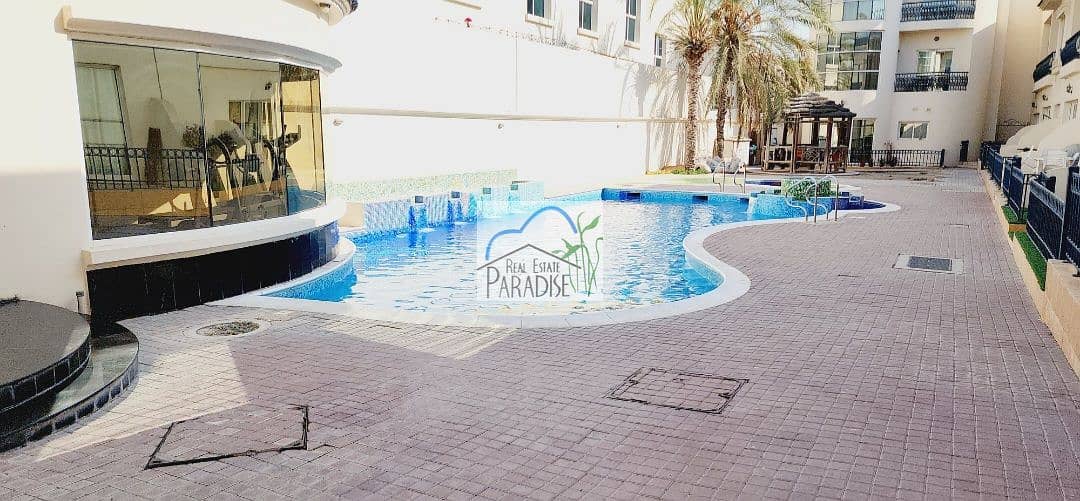 Available Away From Flyzone/Private Entrance /3 Bedroom/TV lounge/Maid Room/ shared swimming pool and gym , sauna/ 3 Parking space/For Rent in Mirdif/ - Image 21