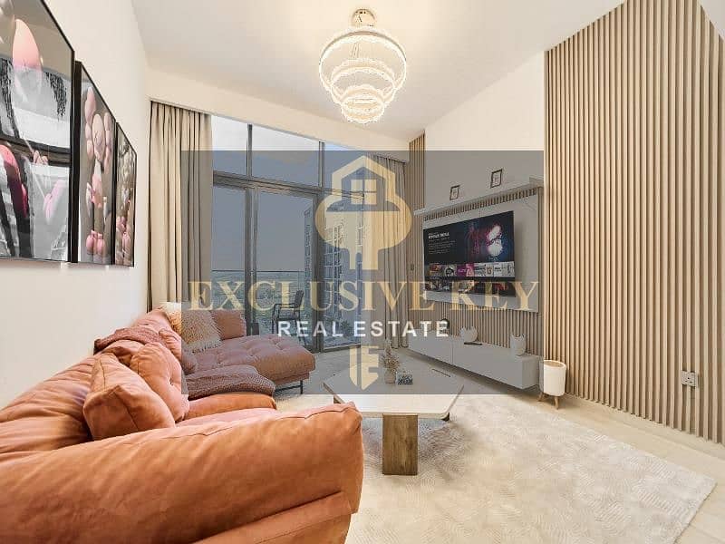 1 Bedroom | Fully Furnished | Azizi Riviera | 680.92 Sq Ft | Meydan View | Premium