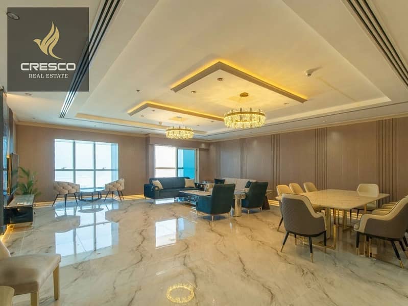 Furnished | Full Palm and Sea View | High Floor