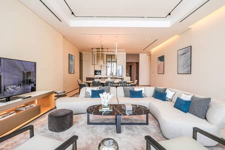 3 Bedroom Flat for Rent in Jumeirah Beach Residence (JBR), Dubai - Fully Furnished | Dubai Eye & SEA View | High floor 3 Bedroom Flat for Rent in Jumeirah Beach Residence (JBR), Dubai - Fully Furnished | Dubai Eye & SEA View | High floor