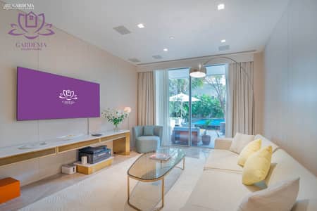1 Bedroom Apartment for Rent in Palm Jumeirah, Dubai - Living 1 3. jpg