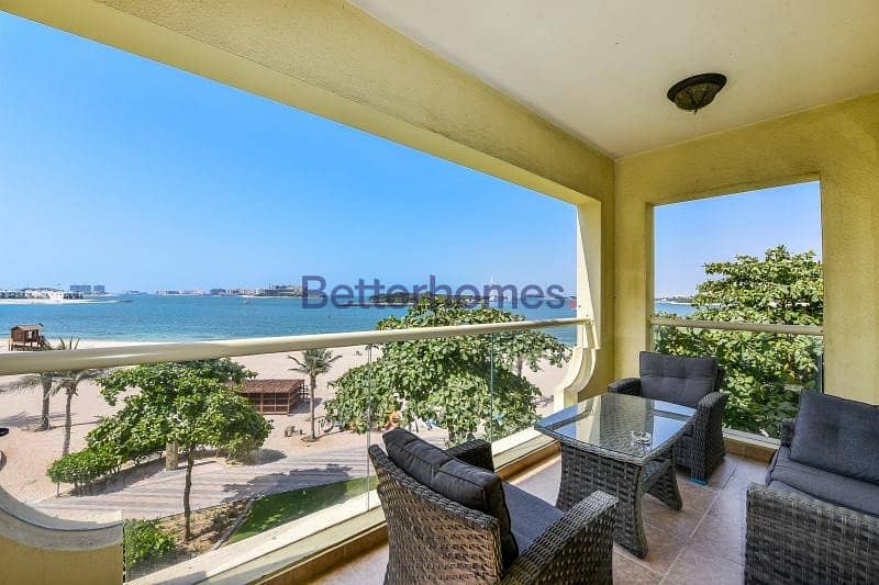 Two Bedrooms|  Unfurnished | Sea view