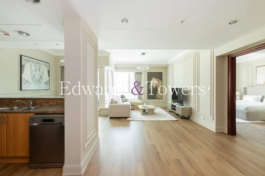 Upgraded|Fully Furnished|1+S|High Floor|Vacant