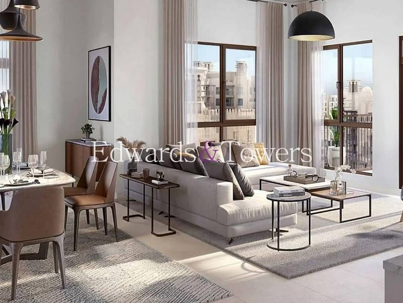 Exclusive | 2BR+M | Corner | Burj Al Arab View