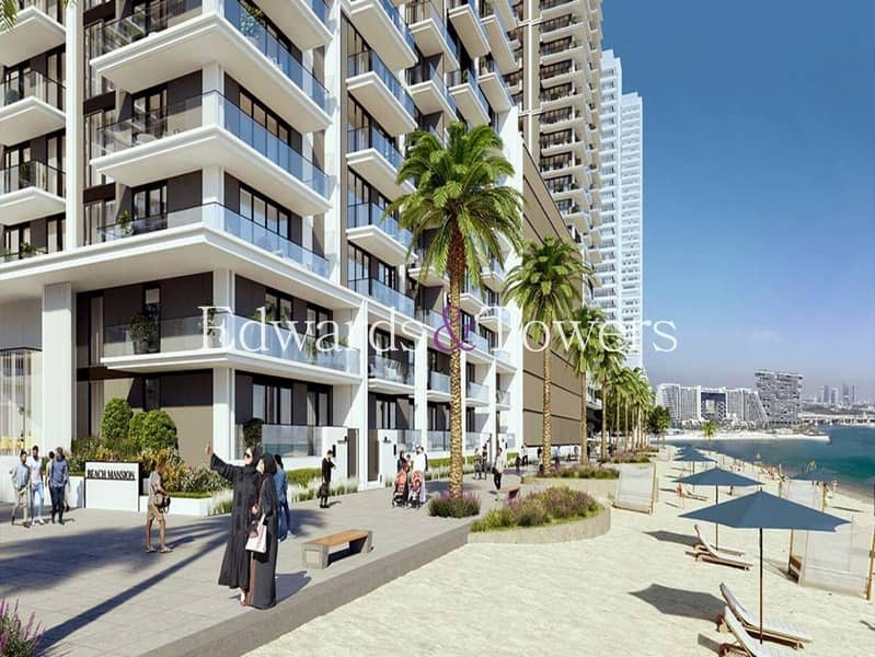 Exclusive | Full Sea View | Corner | 3BR+Maids - Image 7