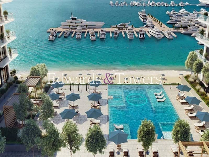 Exclusive | 3BR+Maids | Full Sea View | Corner - Image 11