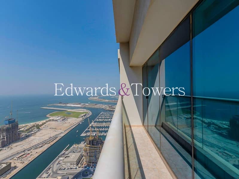 High Floor | Amazing Full Sea/Palm View | Vacant - Image 22