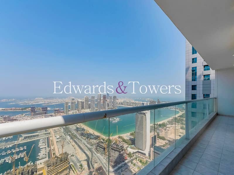 High Floor | Amazing Full Sea/Palm View | Vacant - Image 24