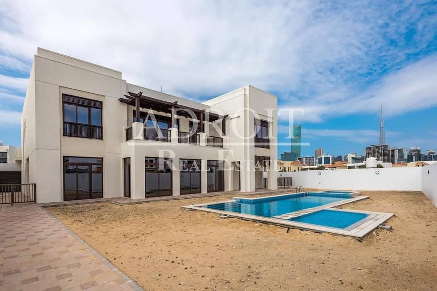 Modern Arabic Style 6BR Villa | Brand New | Close to Crystal Lagoon