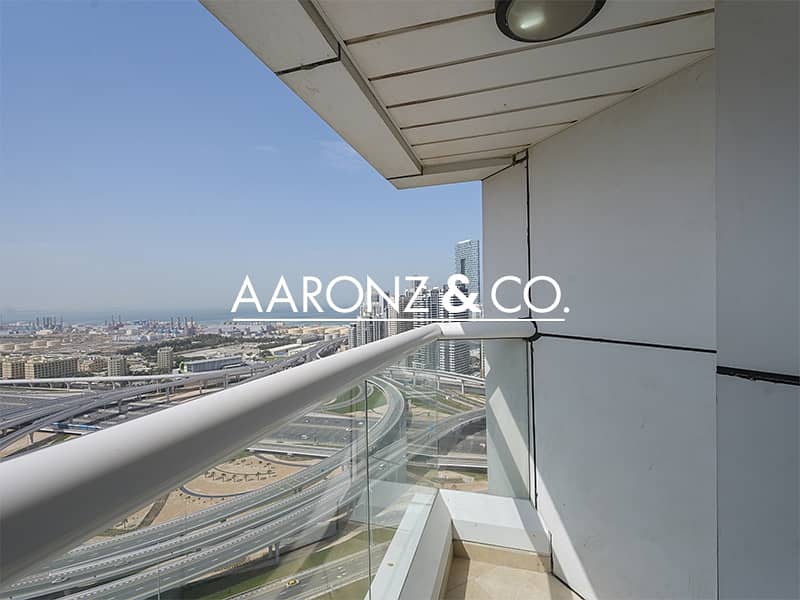 Unfurnished | High Floor | Balcony | Vacant