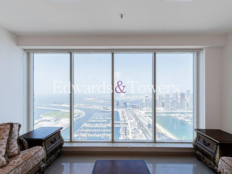 High Floor | Amazing Full Sea/Palm View | Vacant - Image 7
