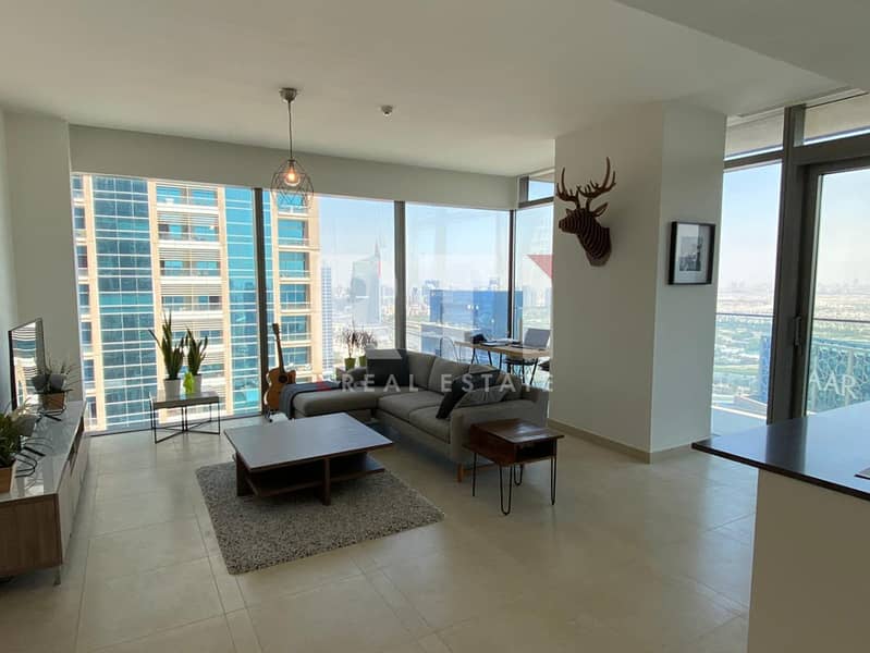 Marina and Golf View | Furnished | High Floor