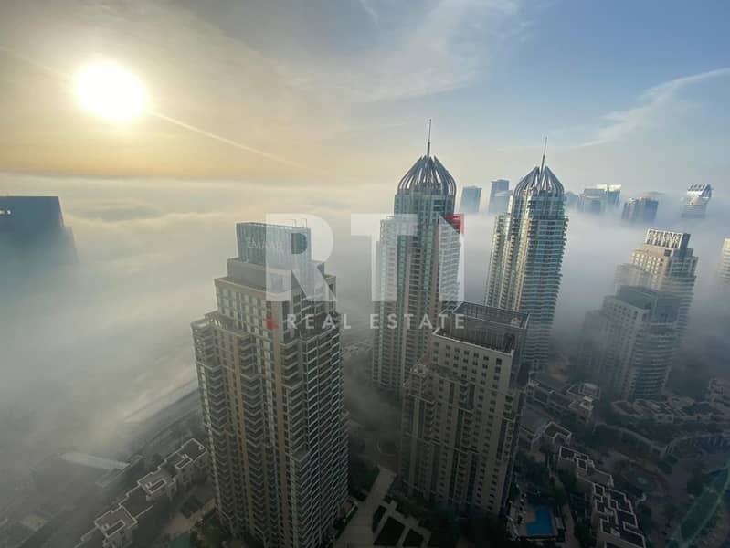 Marina and Golf View | Furnished | High Floor