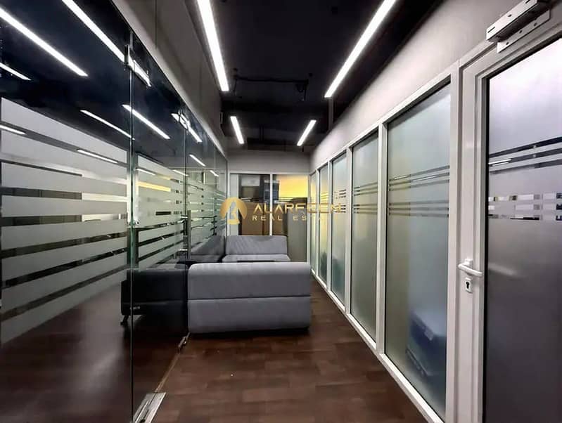 Near RTA Stop | Glass Cabins | Unfurnished - View 3