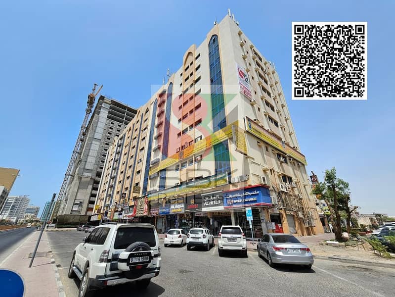 Spacious 2BHK available Karama Plaza Building, Al Bustan, Ajman