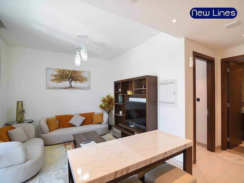 High floor | Open View | Fully Furnished | Corner