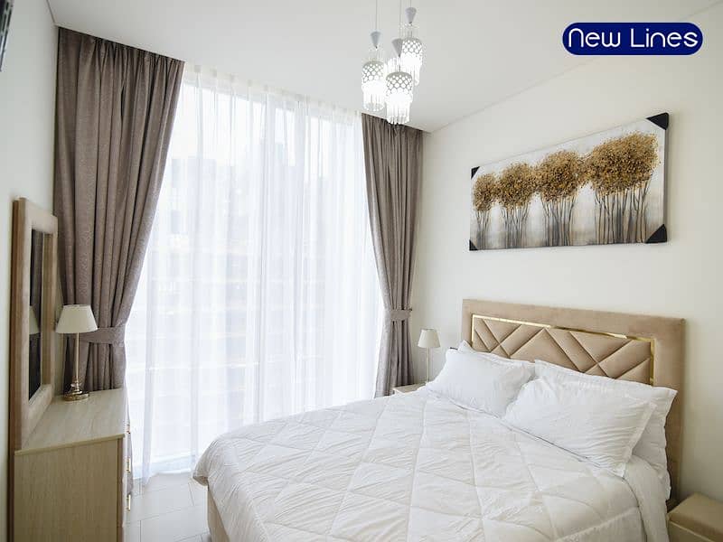 High floor | Open View | Fully Furnished | Corner - Image 10